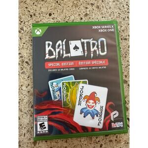 Balatro special edition Xbox Series X or Xbox One game with Jokers and Aces